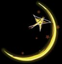 Ramadan moon decoration